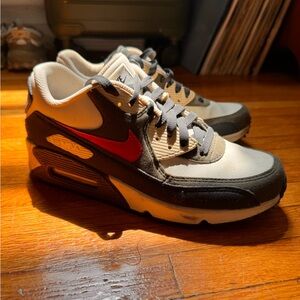 Nike Air Max with Red and Green Accents